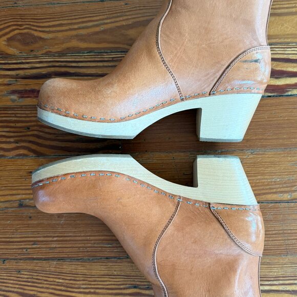 Swedish Hasbeens “Zip it Emy” leather boots. Size 39. - Picture 3 of 6